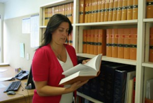 Phena Byrne consults a law journal