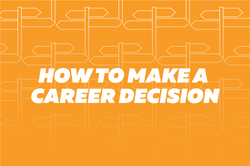 3d1 How to make a career decision